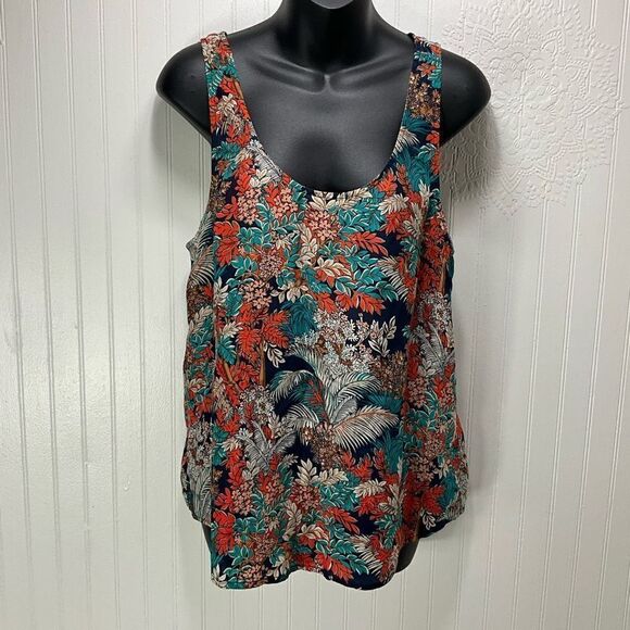 LUCKY BRAND 100% Silk Tank Top - Picture 1 of 4